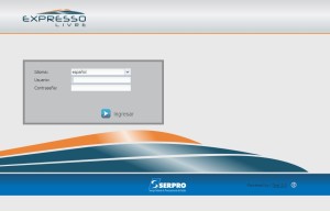 web de Expresso, la base del nuevo correo electrónico Brasileño